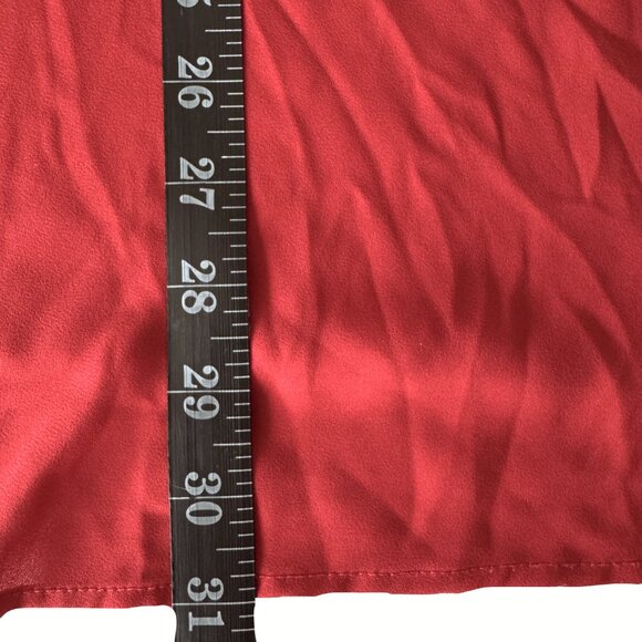 Torrid Red Harper Pullover Tunic Top Blouse - Plus Size 4 - Picture 7 of 11